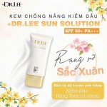   Kem chống nắng, dưỡng ẩm +Dr.Lee Sun Solution Daily Moist Protection SPF 50+ và PA+++