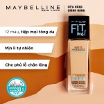 Kem nền kiềm dầu chống nắng Maybelline Fit Me Matte+Poreless SPF22