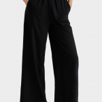 Quần dài ống rộng lưng thun