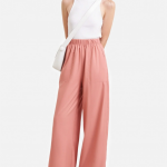 Quần dài ống rộng lưng thun