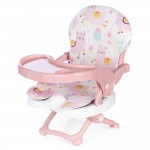 Ghế ăn dặm gấp gọn Animo (Hồng, GHbc2203) 
