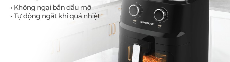 TÁC DỤNG CỦA NỒI CHIÊN KHÔNG DẦU VÀ LỢI ÍCH CỦA SỨC KHOẺ