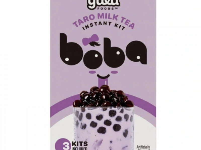 BỘT TRÀ SỮA TRÂN CHÂU VỊ KHOAI MÔN - YULU INSTANT BOBA CLASSIC MILK TEA, BUBBLE TEA KIT, 3 DRINKS
