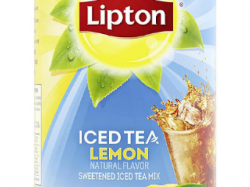 TRÀ ĐÁ LIPTON SWEETENED ICED TEA MIX, LEMON - 5.7 LBS ( 2.54KG)