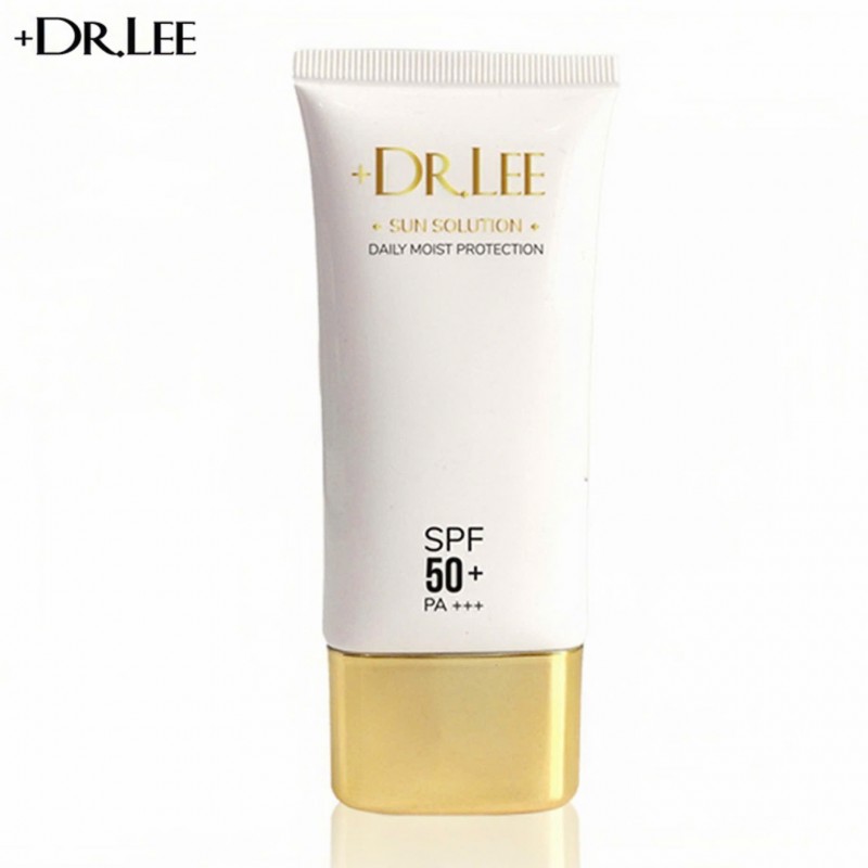  Kem chống nắng, dưỡng ẩm +Dr.Lee Sun Solution Daily Moist Protection SPF 50+ và PA+++