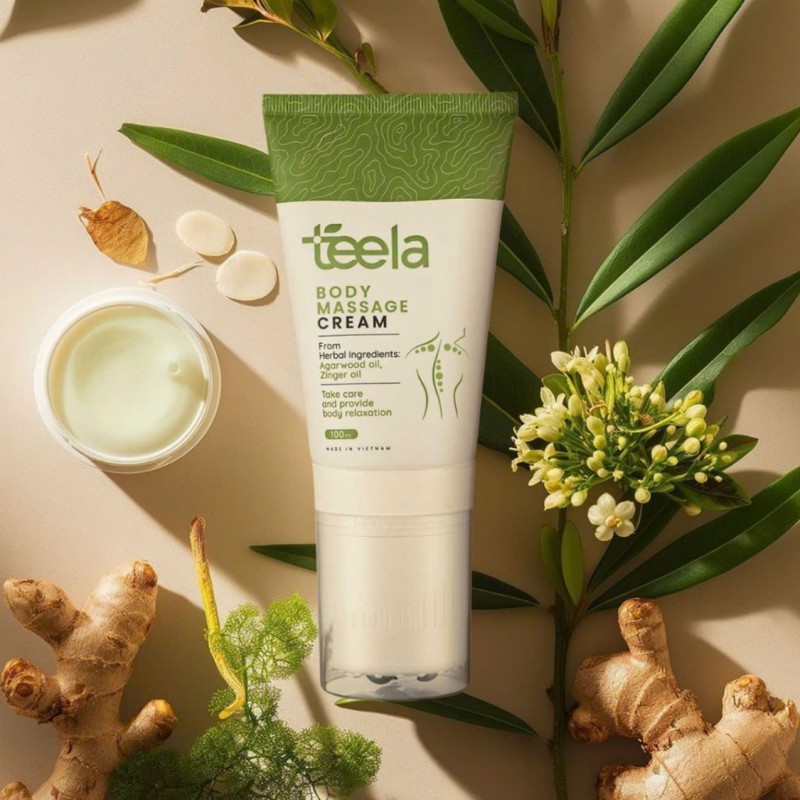 Kem massage Teela giảm đau cơ xương khớp