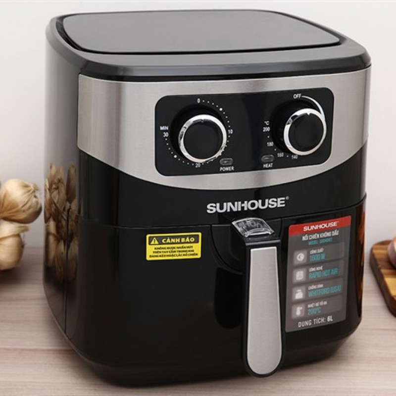 Nồi chiên không dầu Sunhouse SHD4062 6 lít