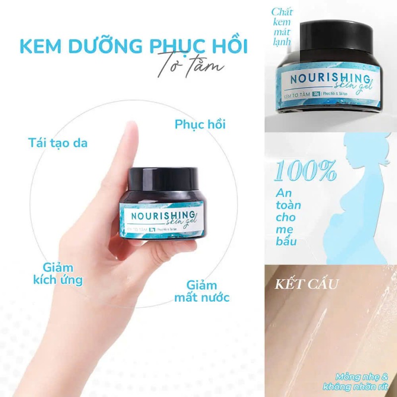 Kem Tơ Tằm Phục Hồi Tái Tạo GUO _ Nourishing Skin Gel GUO
