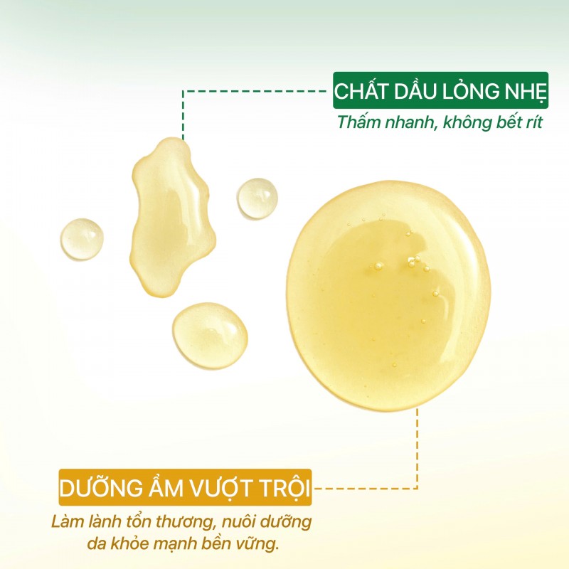 Dầu Dưỡng Da Giảm Rạn Mờ Sẹo Thấm Nhanh GUO Body Light Oil Formula