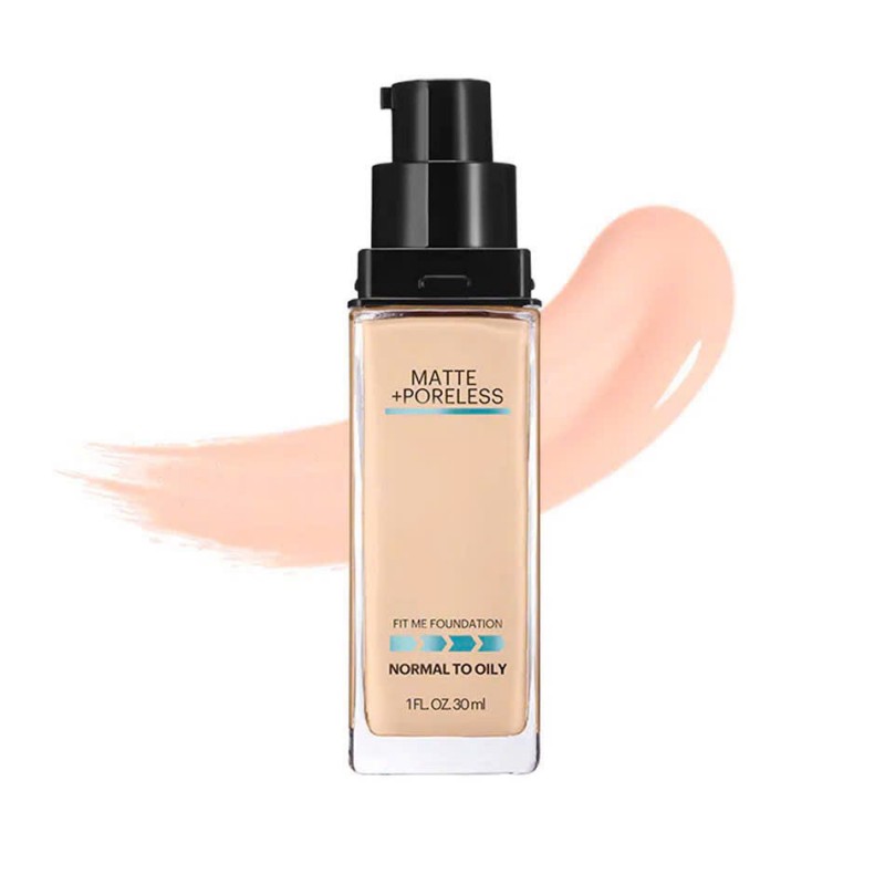 Kem nền kiềm dầu chống nắng Maybelline Fit Me Matte+Poreless SPF22