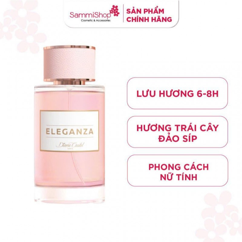 Diane Castel Paris Nước hoa Eleganza Eau De Parfum 100ml