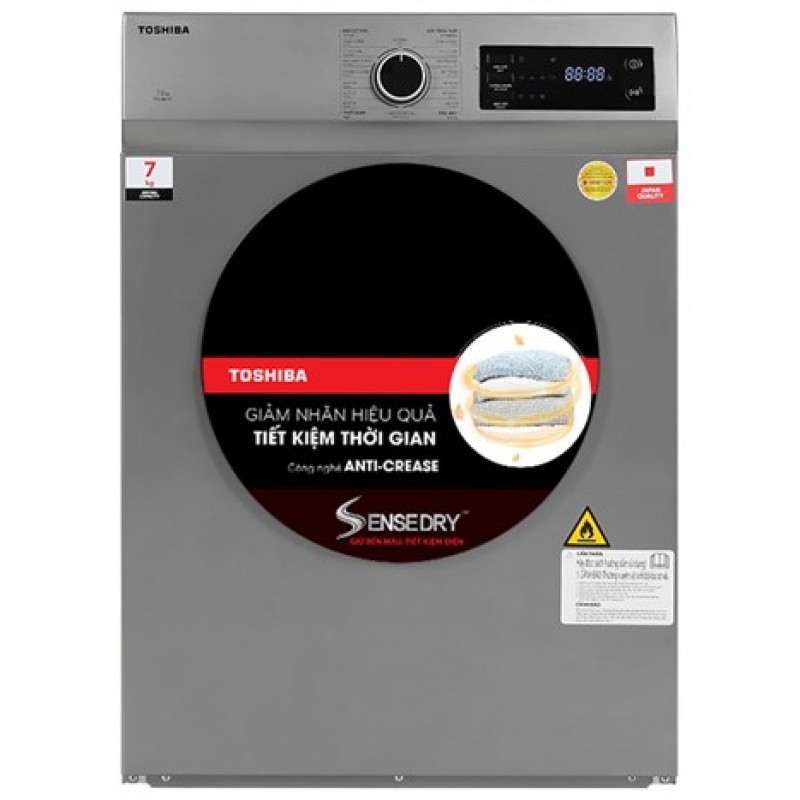 Máy sấy thông hơi 7 kg Toshiba TD-H80SEV(SK)