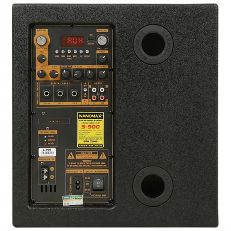 Loa kéo karaoke Nanomax S-900 420W 