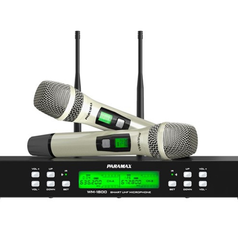 Cặp micro không dây Paramax WM-1800 