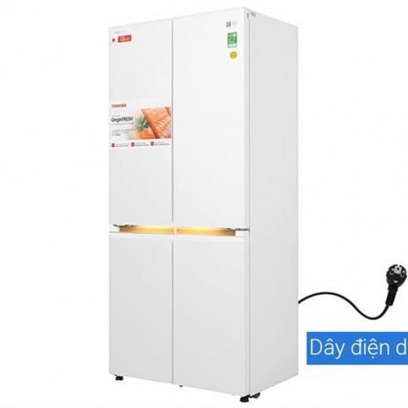 Tủ lạnh Toshiba Inverter 535 lít Japandi Multi Door GR-RF695WI-PGV(67)