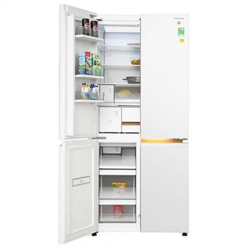 Tủ lạnh Toshiba Inverter 535 lít Japandi Multi Door GR-RF695WI-PGV(67)
