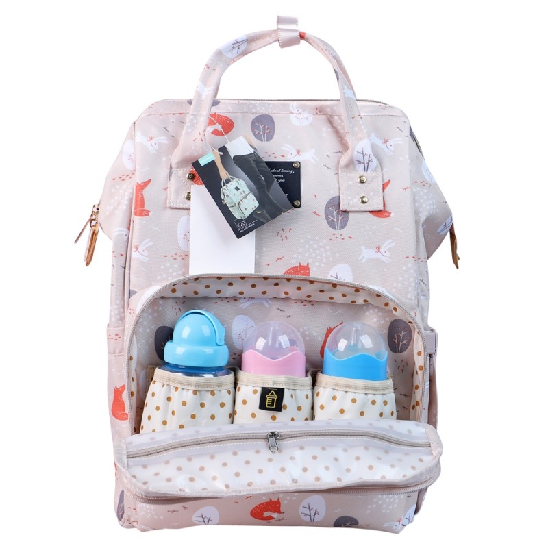 Balo cho mẹ Bebamour màu be 