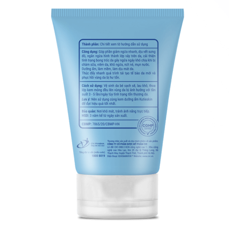 Kem Chàm sữa cho da bé Kutieskin 30g + Tinh dầu bạch đàn chanh Kutieskin 5ml