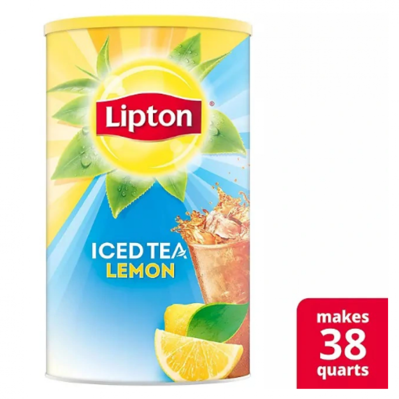 TRÀ ĐÁ LIPTON SWEETENED ICED TEA MIX, LEMON - 5.7 LBS ( 2.54KG)